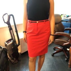Calvin Klein Pencil Skirt- salmon pink